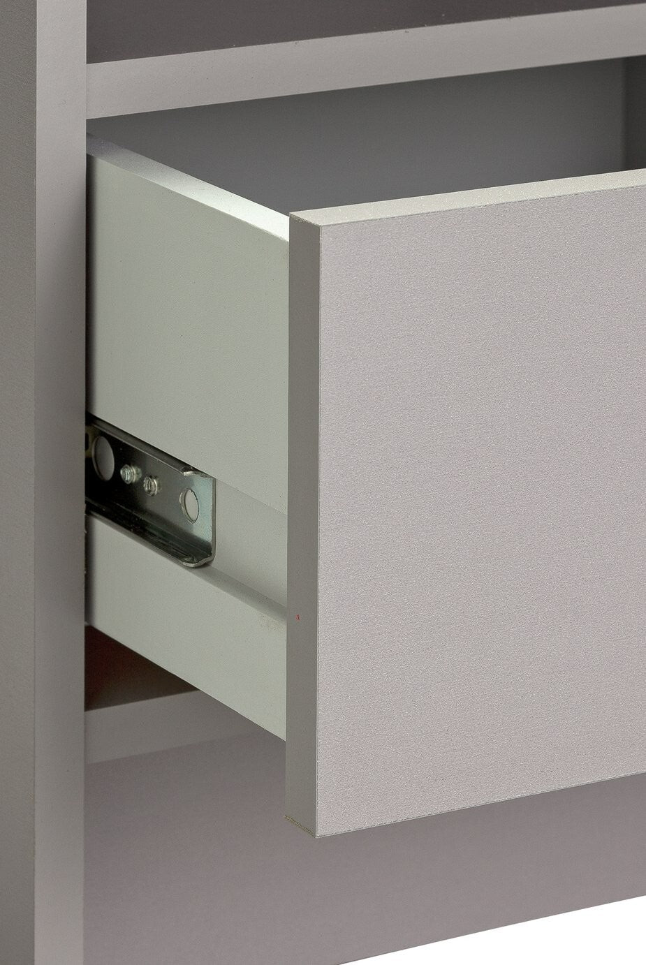 Home Malibu 3 Door 4 Drawer Wardrobe - Grey