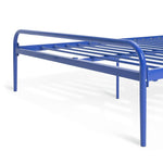 Kanso Double Metal Bed Frame - Blue | modern metal bed frame