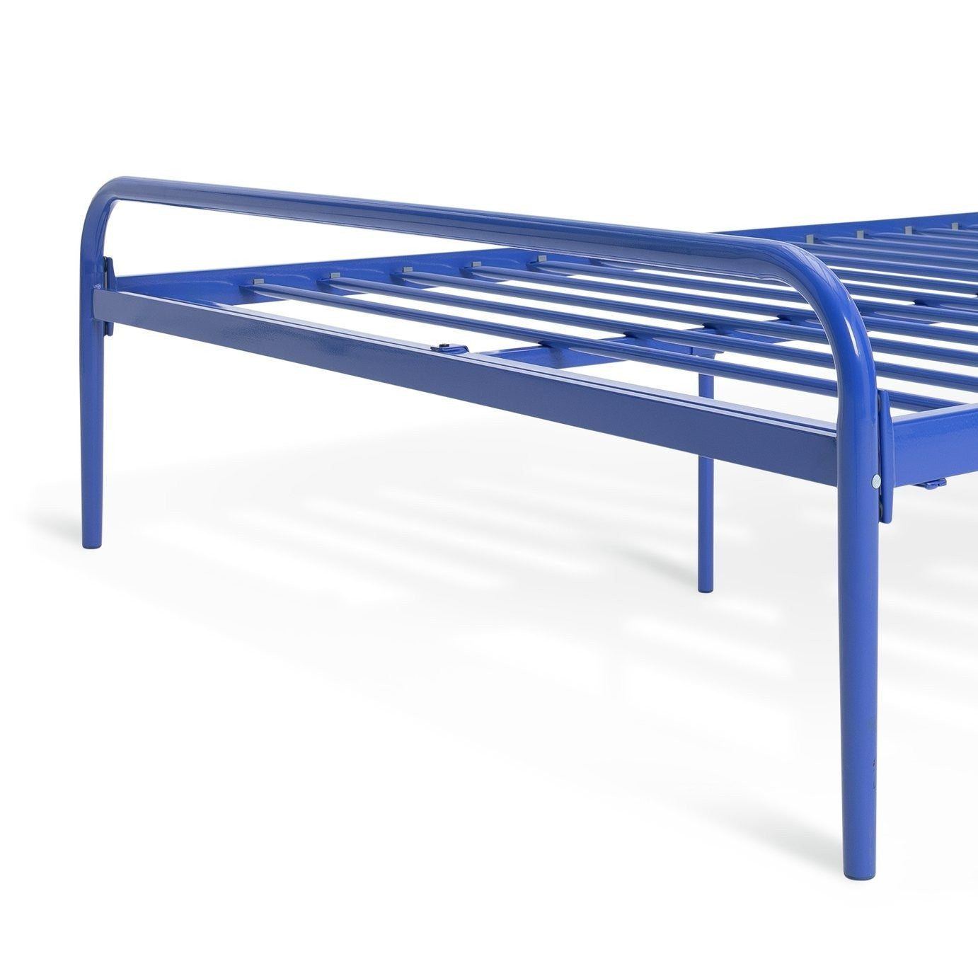 Kanso Double Metal Bed Frame - Blue | modern metal bed frame