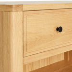 Finchley Oak Console Table - Natural | Effortlessly Elegant Decor