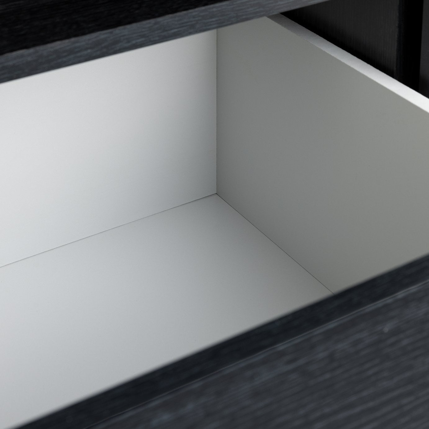 Home Malibu 1 Door Sliding Wardrobe - Black  ( B Grade )