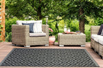 Homemaker Genesis Grey Indoor Outdoor Rug - 200X290