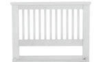 Home Aubrey Single Wooden Bed Frame - White | Sturdy Kids or Guest Bed