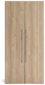 Atlas 2 Door Wardrobe - Oak | Contemporary Interior Style