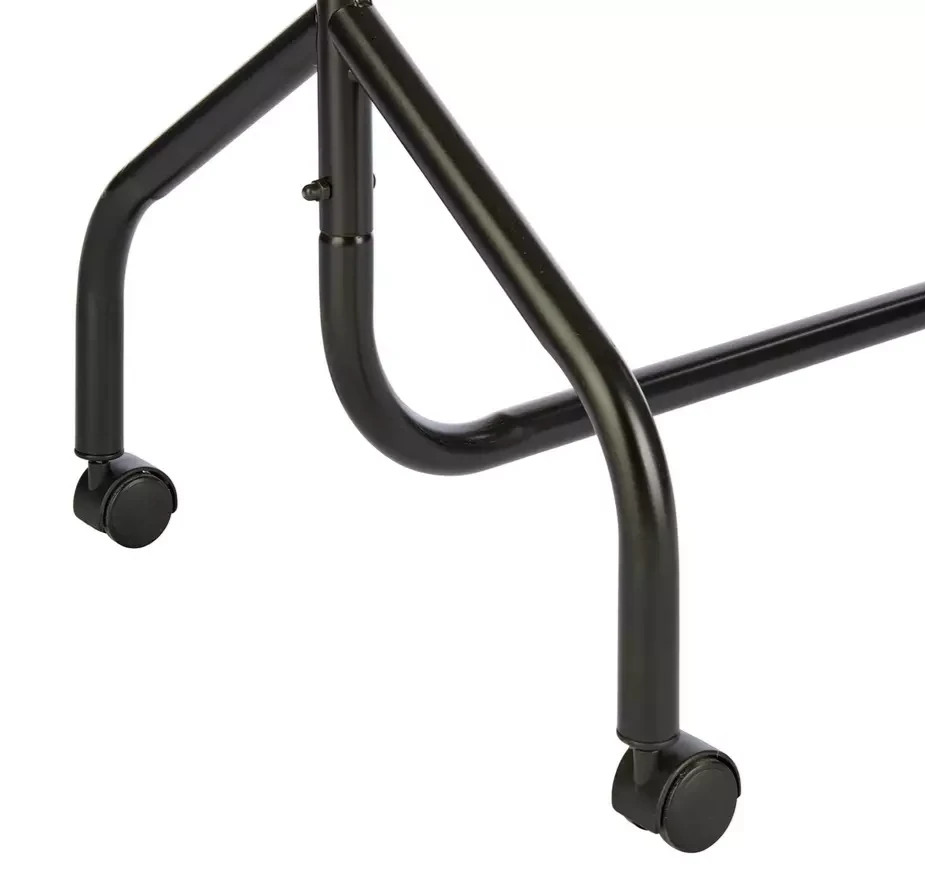 Heavy Duty 6 Feet Wide Clothes Rail Black | Garment Hanging Rail Clothes Storage