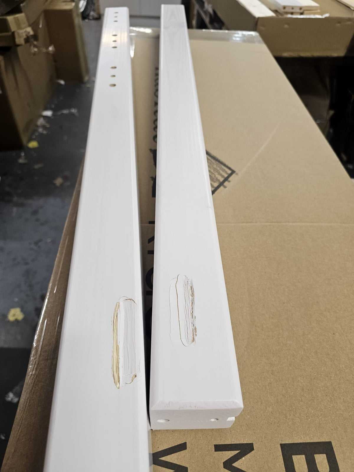 Habitat Brooklyn Mid Sleeper Bed Frame - White ( B Grade )