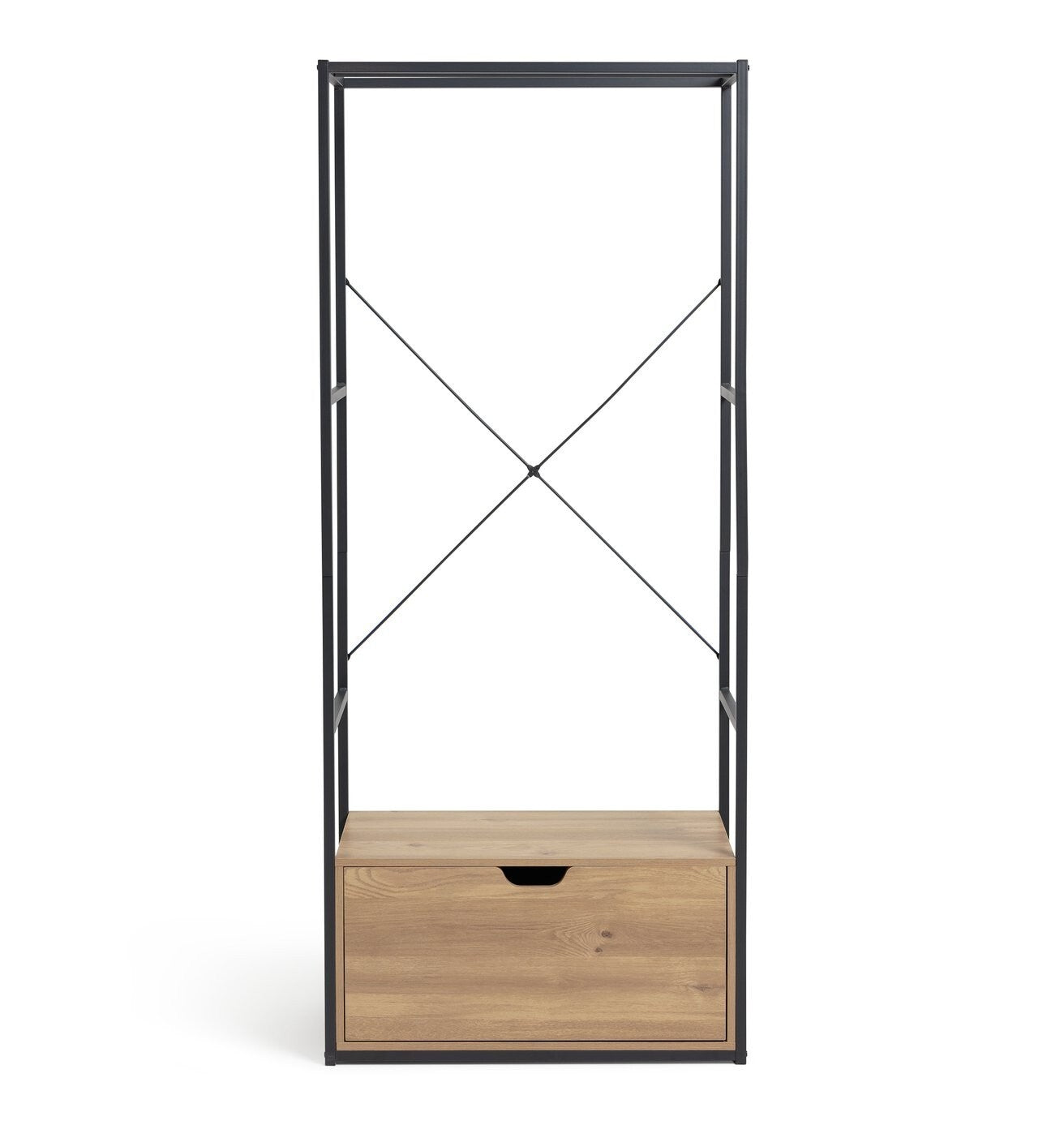 Habitat Loft Living 1 Drawer Clothes Rail ( B Grade 18797 )