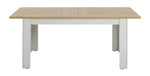 Preston Extending Dining Table - Grey & Oak | Two-tone table,extension mechanism