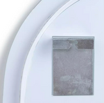 Habitat Large Vertical Backlight LED Mirror - White