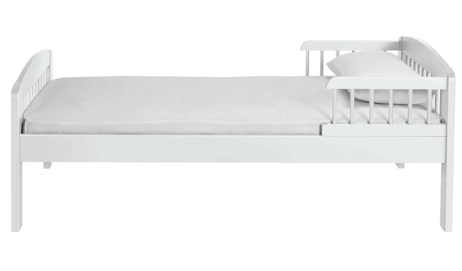 Jesse White Toddler Bed Frame ( B Grade )