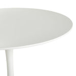 Tulip 4 Seater Round Dining Table - White | Round Kitchen Dining Room