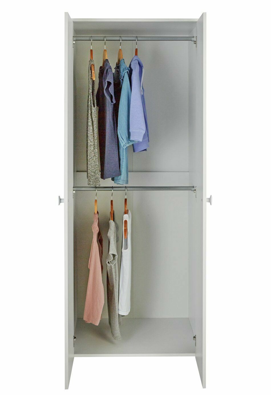 Habitat Juno 2 Door Wardrobe - White ( B Grade 54801 - 54802 )
