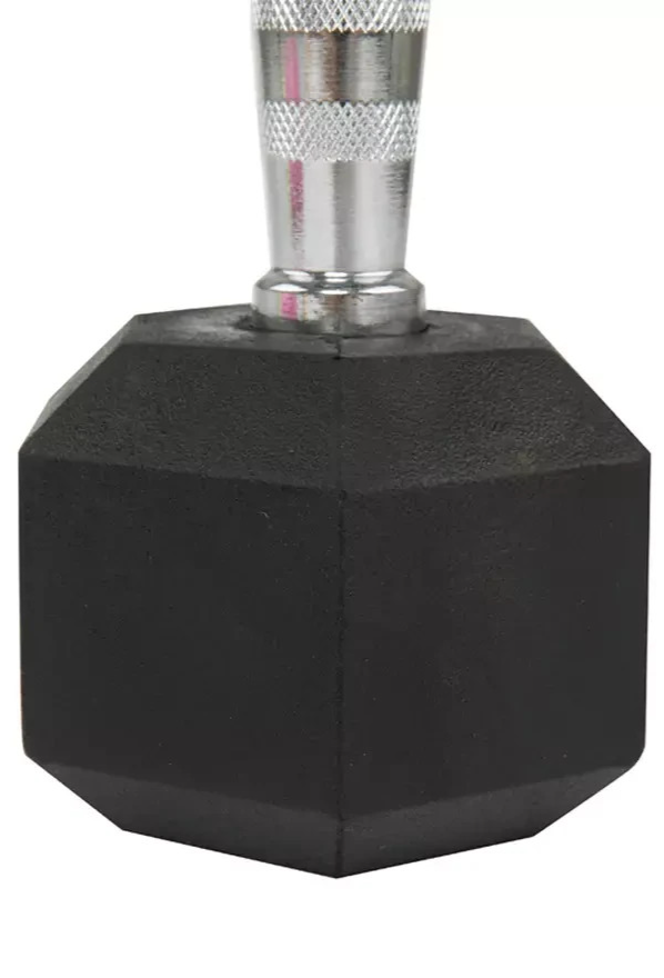 Pro Fitness 10kg Hex Dumbbell Set | Strength Training Weights Home Gym Equipment