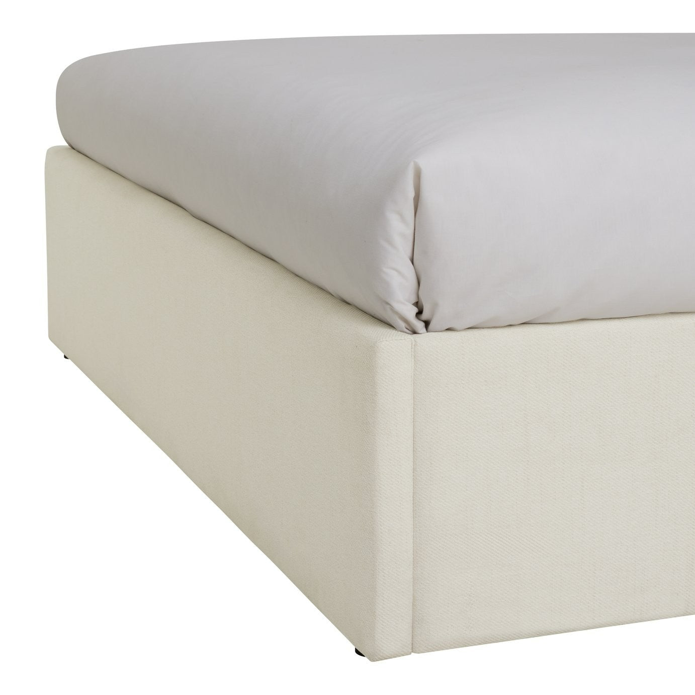 Chadwell Kingsize End Lift Ottoman Bed - Natural | Upholstered king bed