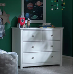 Brooklyn 2+2 Chest of Drawers- White