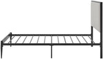 Home Sadie Single Metal Bed Frame - Black | Single black bed frame