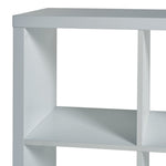 Habitat Squares Plus 6 Cube Storage Unit - Grey|Organiser Shelf for Living Room