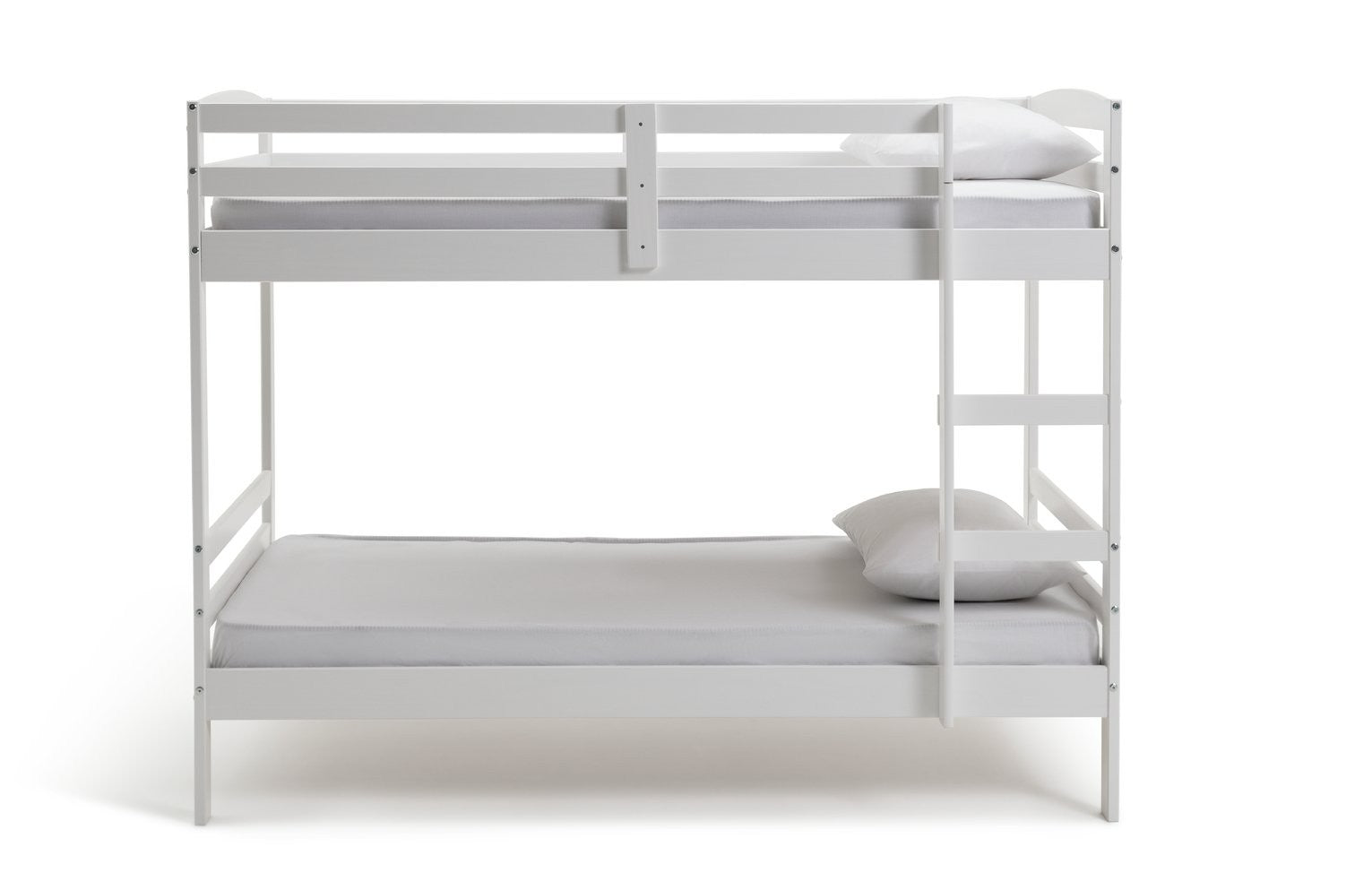 Josie Shorty Bunk Bed Frame - White | Multi Level Sleeping Setup