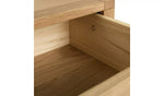 Finchley 3 Drawer Bedside Table - Oak | Practical Nighstand
