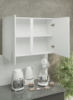 Küchen Hängeschrank 100cm Weiß Matt – Oberschrank Küche Wandmontage Schrank