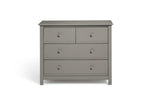 Brooklyn 4 Drawer Chest- Grey | Grey dresser