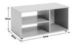 Home Malibu TV Unit White | Living Room TV Stand Cabinet Furniture