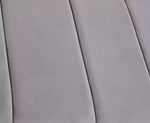 Habitat Pandora Velvet Ottoman - Grey