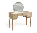 Moorlands 3 Drawer Dressing Table - Light Oak Veneer (B Grade 1065)