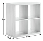 Habitat Squares Plus 4 Cube Storage Unit - Dark Oak