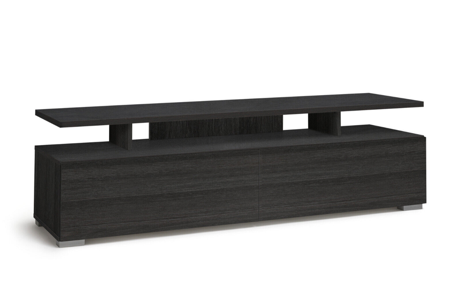 Habitat Floating Top TV Unit - Black & Brown ( B Grade 40998 - 40999 )