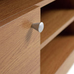Home Corners 2 Door TV Unit - Natural | TV Stand with Storage