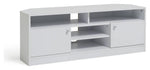 Home Corners 2 Door TV Unit - White | TV Stand with Storage