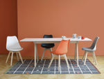 Habitat Jerry Pair of Dining Chair - Grey