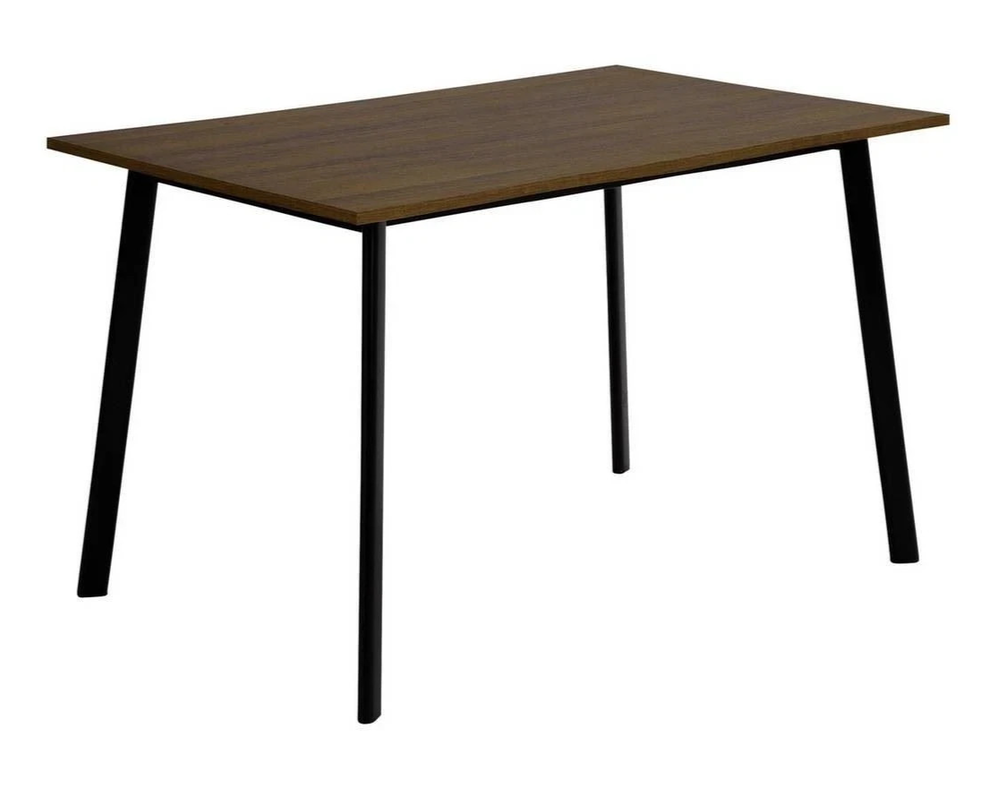 Railo Walnut Dining Table & 2 Walnut Benches | Wooden Dining Room Furniture Set