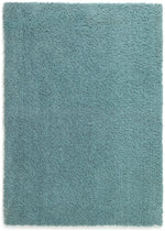 Habitat Recycled Cosy Plain Shaggy Rug - 80x150cm - Blue