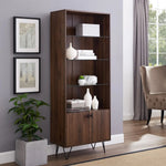 Walker Edison Mid Century Modern Storage Cabinet - Walnut
