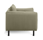 Habitat Bexley Fabric Cuddle Chair in a Box - Olive