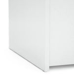 Oldham 2 Door 3 Drawer Wardrobe - White | Double door wardrobe white