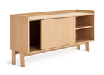 Jessie 1 Door TV Unit Natural | Wooden Living Room TV Stand Cabinet Furniture