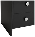 Home Seville 3 Drawer Chest Anthracite | Bedroom Furniture Storage Modern Design