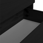 Akio 2 Drawer 2 Door Wardrobe - Black (B Grade)