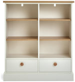 Home Winchester 2 Drawer Shelving Unit - Cream | Multi-purpose shelving unit