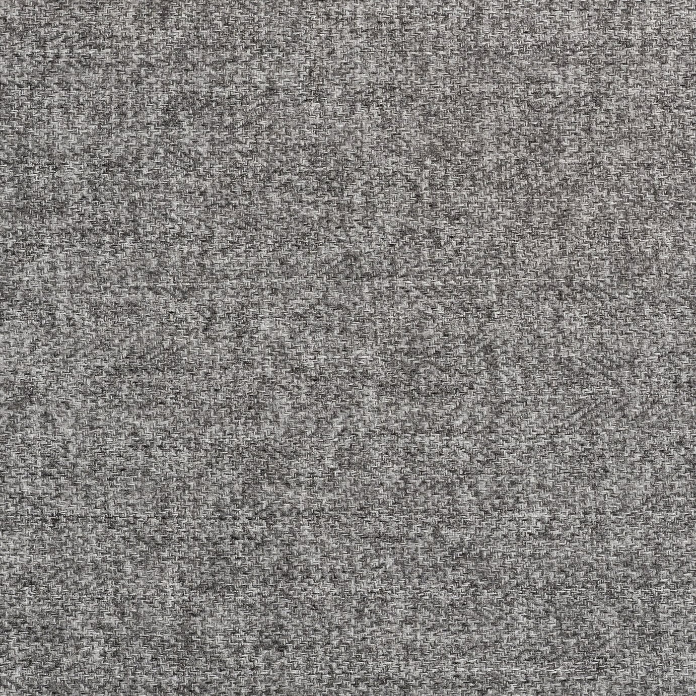 Home Pair of Tweed Fabric Dining Chairs - Grey | Textured Upholstered Comfort