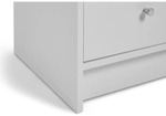 Malibu Modern 7 Drawer White Chest Of Drawers Storage Cabinet - For Bedroom