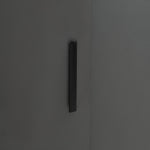 Home Nova 3 Door Sliding Wardrobe - Anthracite | Functional Bedroom Solution