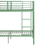 Home Mason Single Metal Bunk Bed - Sage Green | Small room bunk bed