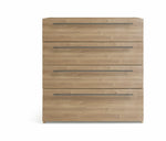 Atlas 4 Drawer Chest - Oak | Organized Clothing Space