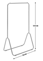 Kids Arnie Clothes Rail Red | Children's Garment Hanging Rail Bedroom Furniture
