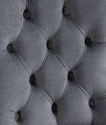 Home Princess Velvet Dining Chair - Charcoal | Comfort Stylish Seating Interior
