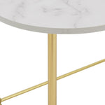Habitat Dulcie 1 Drawer Office Desk - Marble Effect